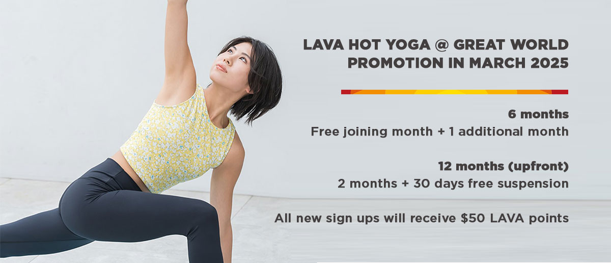 LAVA Hot Yoga & Fitness Promotion 2025