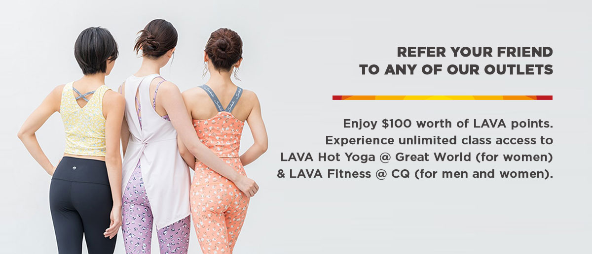 LAVA Hot Yoga & Fitness Promotion 2025